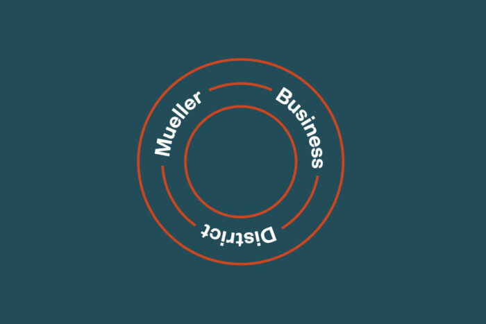 mueller business district logo 2